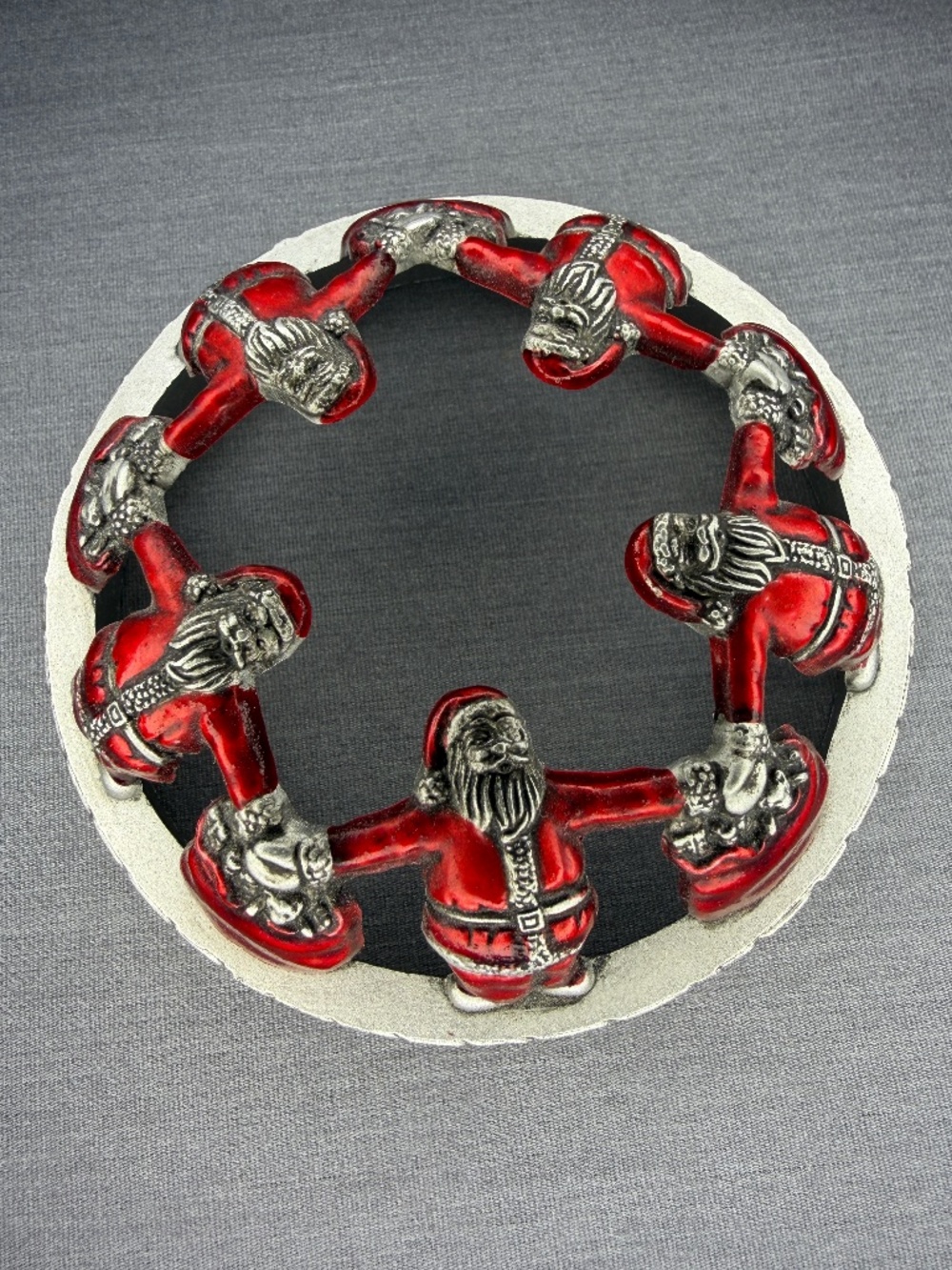 Yankee Candle Christmas Illuma-Lid Jar Candle Topper Santa Claus